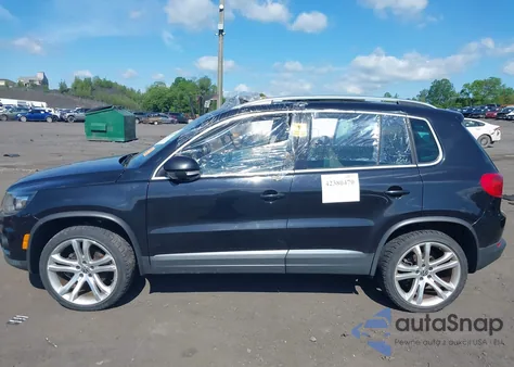 2012 Volkswagen Tiguan Sel из США, поврежденный, VIN WVGBV7AX2CW568424